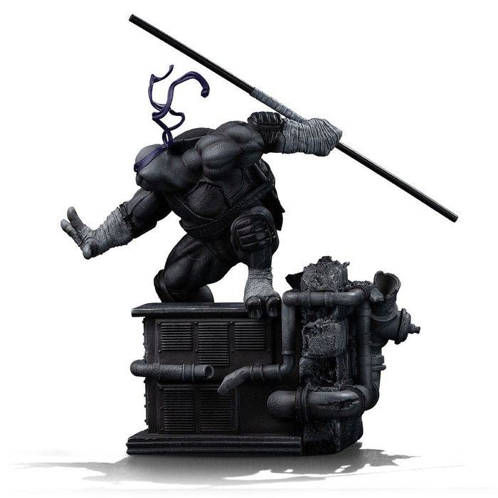 Tortues Ninja statuette 1/10 Art Scale Donatello Black and White Variant 26 cm heo exclusive