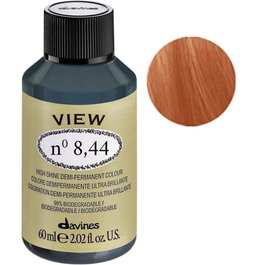 Davines View - Coloration Capillaire Demi-Permanente - Nuance 8.44 - 60 ml - Pour Cheveux de Femmes