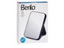 Berilo Miroir en plastique 15.2x11x1.8 cm - Assorti blanc ou noir (Set de 36)