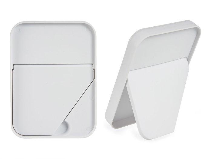 Berilo Miroir en plastique 15.2x11x1.8 cm - Assorti blanc ou noir (Set de 36)