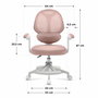 Chaise de Bureau Mark Adler MA-JUNIOR 4.5 PINK Rose