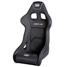 OMP Siège Racing ARS-R FIA 8855-1999 Fibre de Verre Velours Noir OMPHA0-0774-B01-071