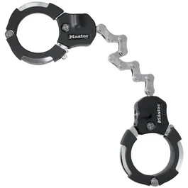 Masterlock Menottes Antivol Street Cuff en acier chromé