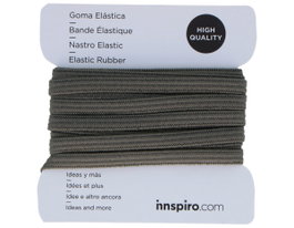 Innspiro Goma Elástica Gris Topo 5,3mm 3m