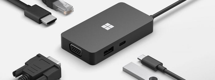 Microsoft Hub et concentrateur USB 1E4-00003 Noir Microsoft Hub et concentrateur USB 1E4-00003 Noir