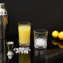 Cook Concept Lot de 4 verres à cocktail de 350 ml en verre gravé