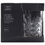 Cook Concept Lot de 4 verres à cocktail de 350 ml en verre gravé