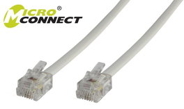 MicroConnect Câble RJ12/RJ12 M-M 2m