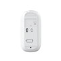 Coolbox Souris sans fil IA W02 Bluetooth 5.0 RF USB-C Rechargeable Optique 1600 DPI Blanc
