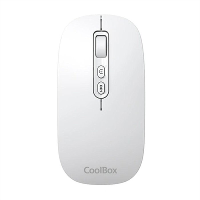 Souris sans-fil CoolBox COO-MOU-W02-W Blanc 1600 dpi Souris sans-fil CoolBox COO-MOU-W02-W Blanc 1600 dpi