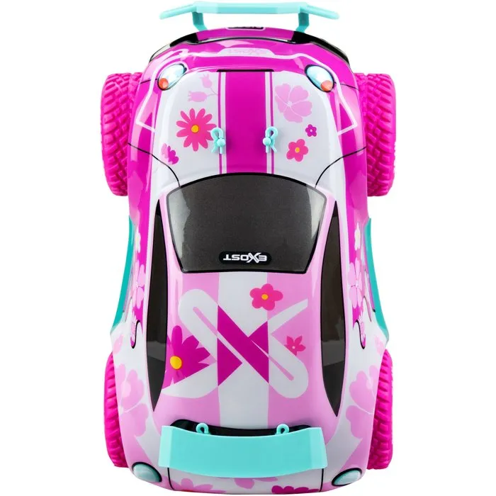 Silverlit EXOST Pixie II - Voiture télécommandée tout-terrain 1/12 - 27 MHz - Batterie rechargeable - Rose - Pour enfant dès 5 ans