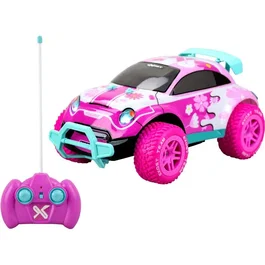Silverlit EXOST Pixie II - Voiture télécommandée tout-terrain 1/12 - 27 MHz - Batterie rechargeable - Rose - Pour enfant dès 5 ans