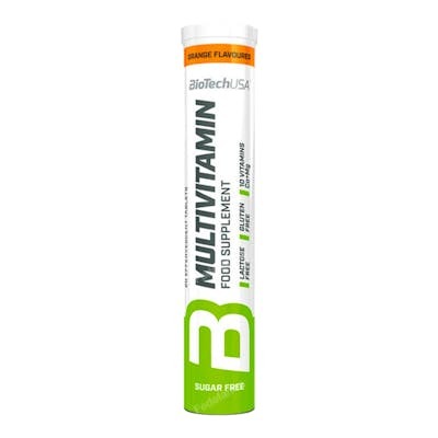 Biotechusa Multivitamines Effervescentes Naranja 20 Comprimés - Compléments Alimentaires Biotechusa Multivitamines Effervescentes Naranja 20 Comprimés - Compléments Alimentaires