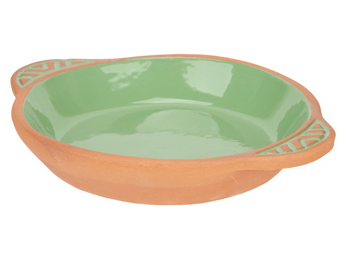 La Dehesa Cazuela en terre cuite ronde avec anses 20 cm vert (Set de 8) La Dehesa Cazuela en terre cuite ronde avec anses 20 cm vert (Set de 8)