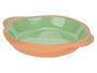 La Dehesa Cazuela en terre cuite ronde avec anses 20 cm vert (Set de 8)