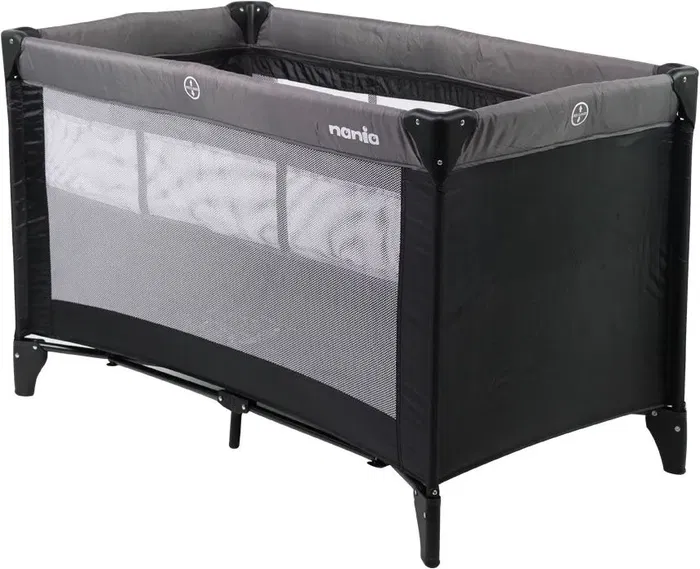 Nania Lit parapluie bébé SODA - Lit de voyage pliable avec 2 niveaux de hauteur, pour bébé jusqu'à 15 kg