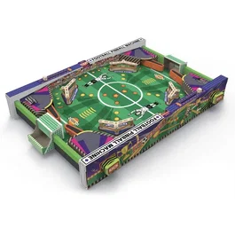 Explora 540083 Flipper Football à Construire Soi-même, DIY 91 Pièces, Jeu Familial pour 2 Joueurs, Dès 8 Ans