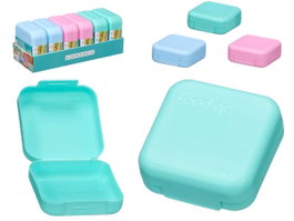 LEKNES Lot de 24 fiambreras en plastique assorties Bleu, Rose, Vert
