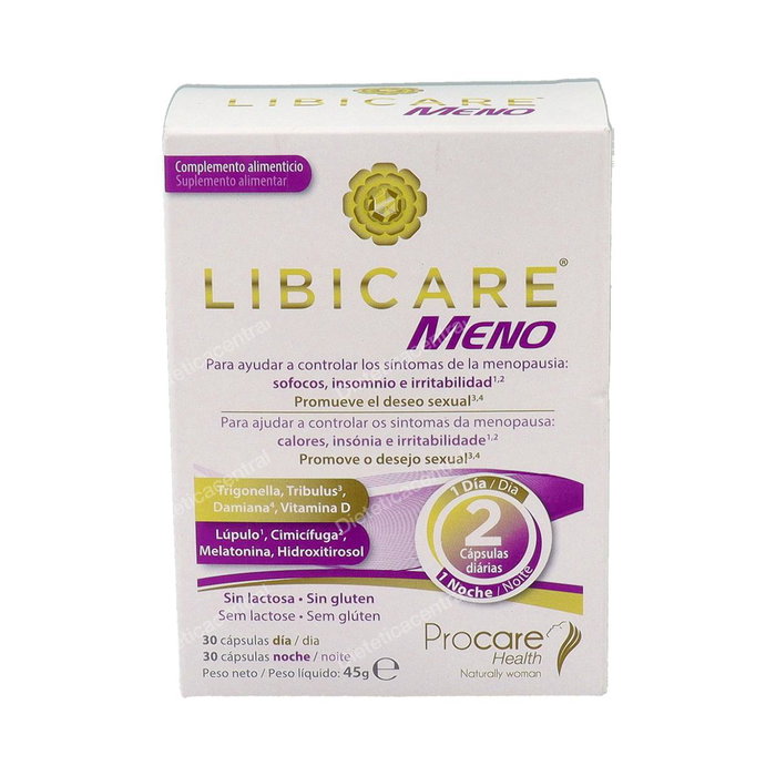 LIBICARE Meno 30 Gélules Jour + 30 Gélules Nuit LIBICARE Meno 30 Gélules Jour + 30 Gélules Nuit