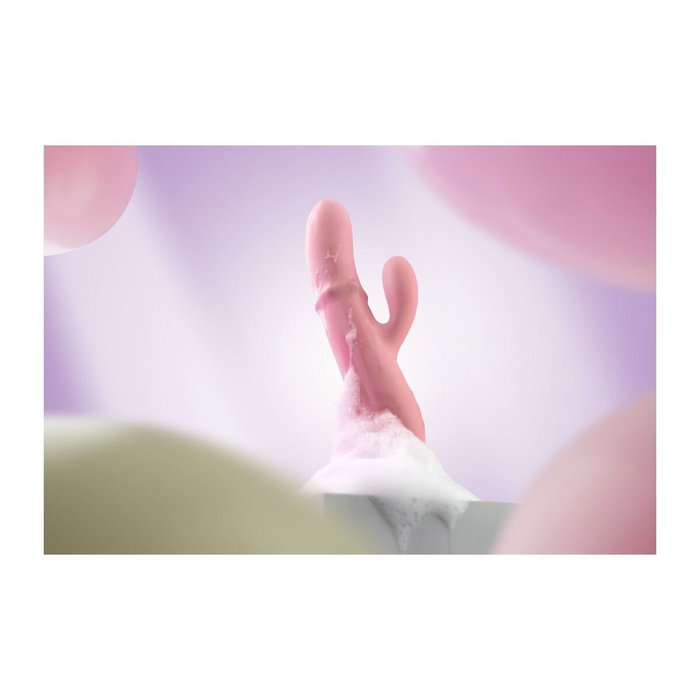 Vibration de Stimulation Double Svakom Rose Pêche
