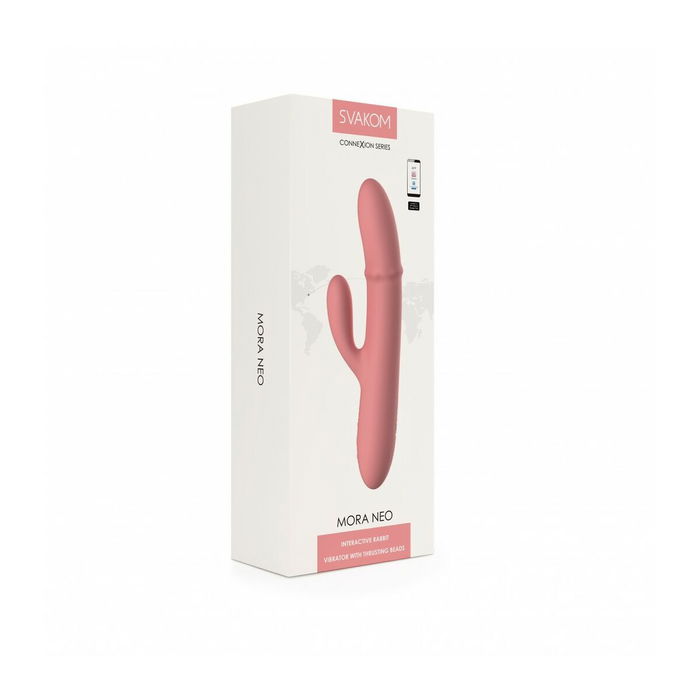 Vibration de Stimulation Double Svakom Rose Pêche