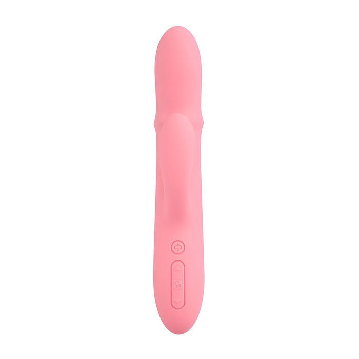 Vibration de Stimulation Double Svakom Rose Pêche Vibration de Stimulation Double Svakom Rose Pêche