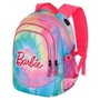 Barbie Run Plus Fan Tie Dye - Mochila - Sac à dos 44x34x21 cm avec compartiments, port USB, dos aéré et tissu Ripstop résistant - Karactermania