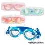 Aqua Sport - Lunettes de natation en silicone pour enfants - Modèles assortis - 3 ans et plus