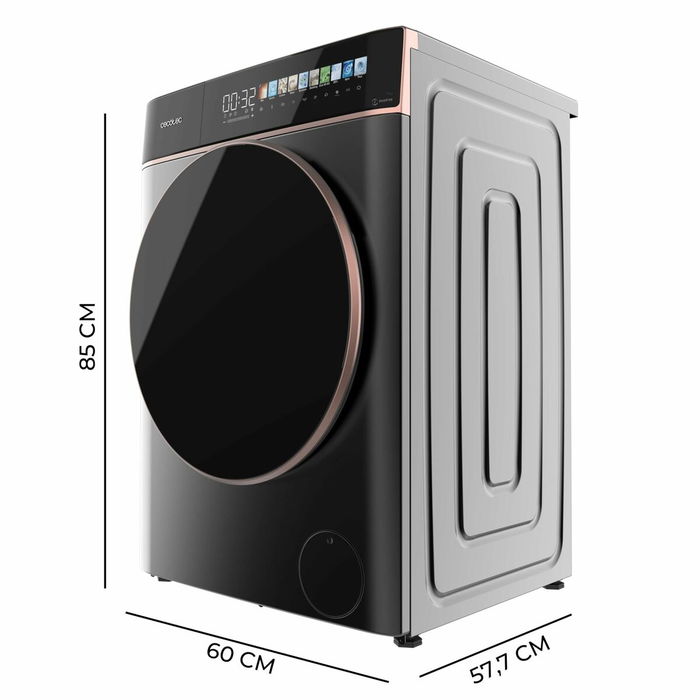 Machine à laver Cecotec Bolero DressCode 9900 Inverter FullColor Steel A 1400 rpm 9 kg