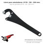 WOLFPACK LINEA PROFESIONAL Clé pour meuleuse 115 - 125 - 230 mm