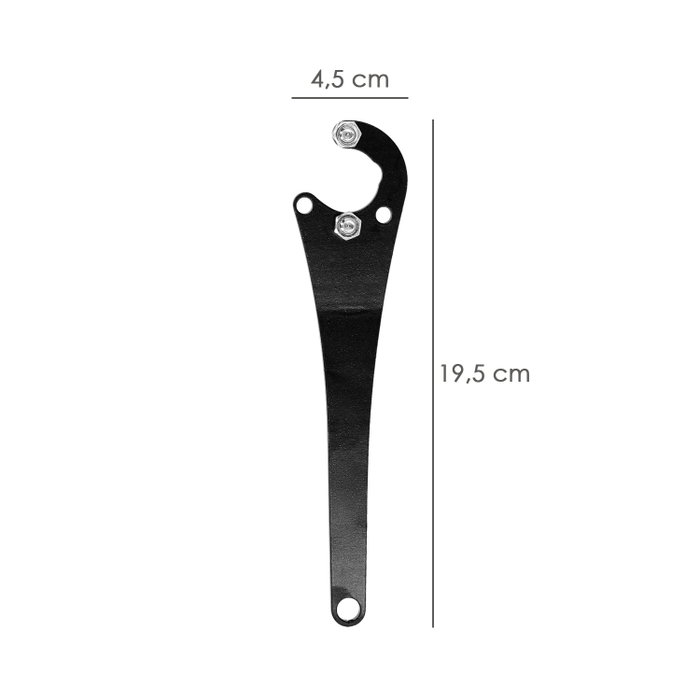 WOLFPACK LINEA PROFESIONAL Clé pour meuleuse 115 - 125 - 230 mm