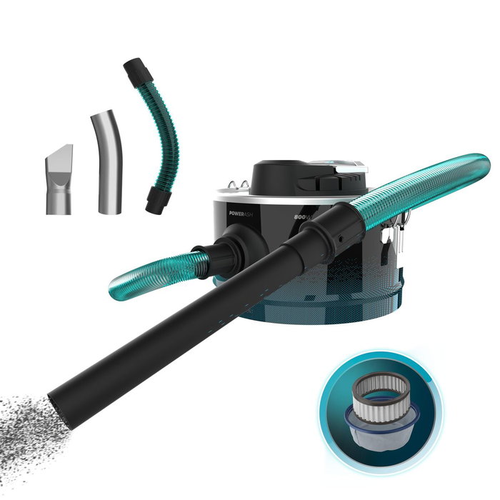 Aspirateur de Cendres Cecotec Ash 2000 Home 800 W Gris 10 L