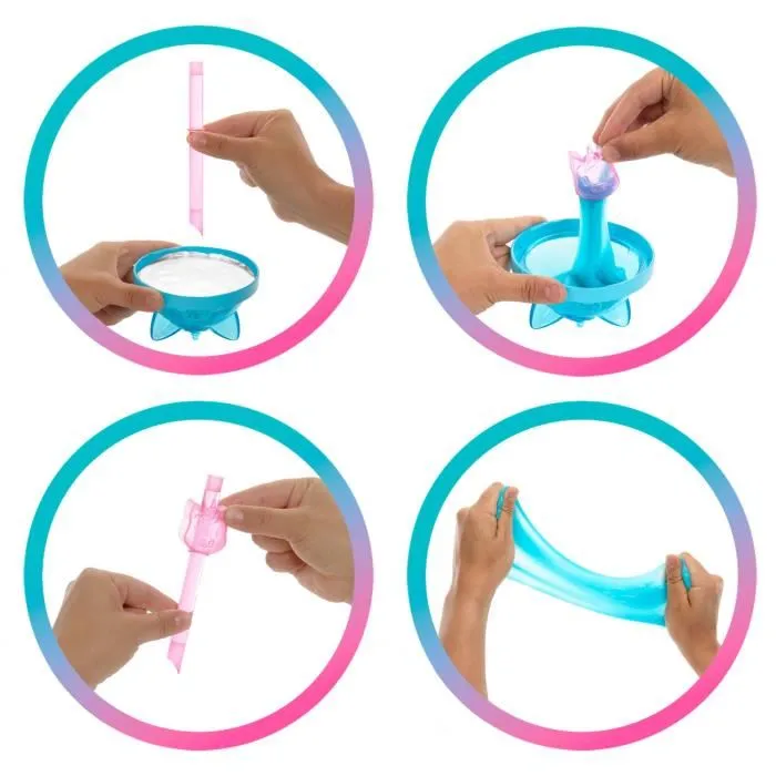 Barbie - Poupée Pop Reveal Licorne JCN86 avec 8 surprises et accessoires, slime pailleté et changement de couleur - 3 ans et plus