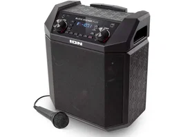 ION Block Rocker Plus – Enceinte portable Bluetooth 100W, batterie 50h, micro FM USB, noir