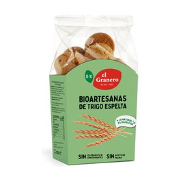 El Granero Integral Galletas Artesanas Espelta Bio 220g (Lot de 12)