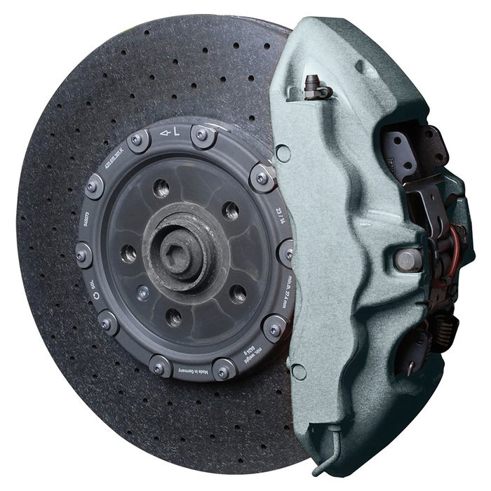 Foliatec FO2197 Jeu De Laque De Pince De Frein Gris Marine 7 Pièces Résistante À La Chaleur