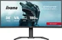 Iiyama G-Master Red Eagle - Écran PC gaming incurvé 34" - Dalle VA 180 Hz 0.4 ms - Résolution 3440x1440 - FreeSync Premium - Réglable en hauteur - Hub USB - HDMI DisplayPort