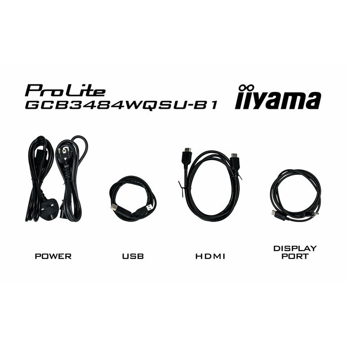IIYAMA G-Master Red Eagle GCB3484WQSU-B1 34'' UltraWide Quad HD incurvé IIYAMA G-Master Red Eagle GCB3484WQSU-B1 34'' UltraWide Quad HD incurvé