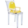 CHICCO Rehausseur de chaise Pocket Snack - Compact et Transportable - Couleur Saffron