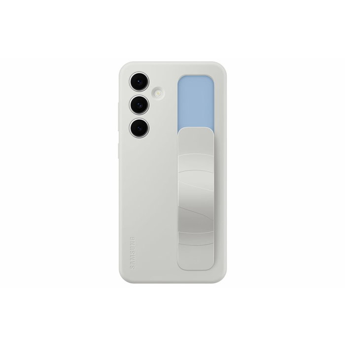 Samsung Coque en silicone avec lanière pour Samsung Galaxy S24 FE Gris Samsung Coque en silicone avec lanière pour Samsung Galaxy S24 FE Gris
