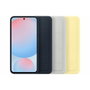 Samsung Coque en silicone avec lanière pour Samsung Galaxy S24 FE Gris