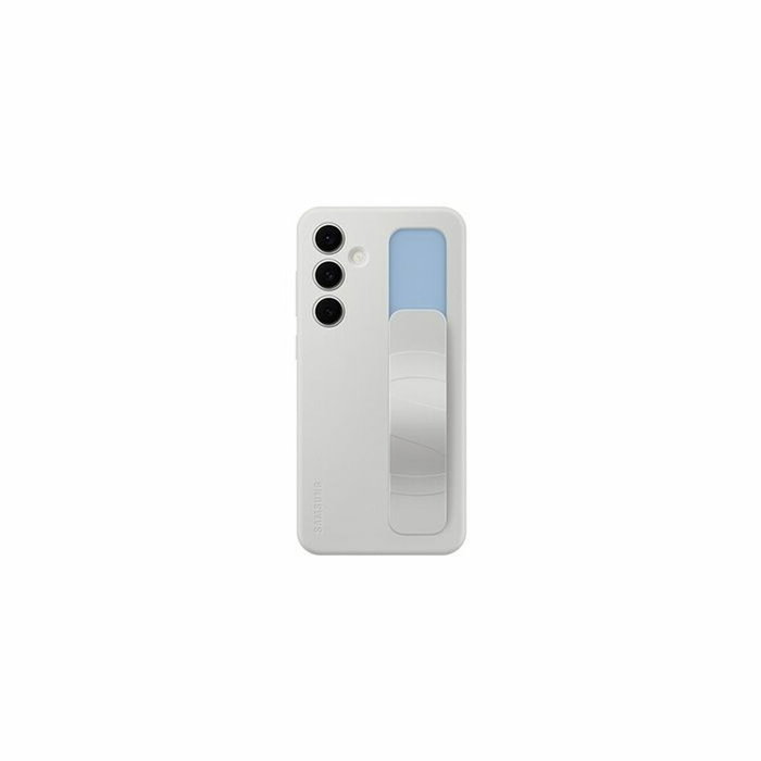 Samsung Coque en silicone avec lanière pour Samsung Galaxy S24 FE Gris Samsung Coque en silicone avec lanière pour Samsung Galaxy S24 FE Gris