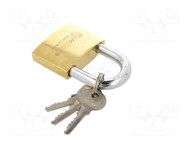 MEGA Cadenas à archet en laiton 50mm