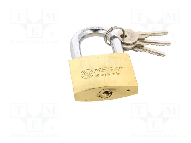 MEGA Cadenas à archet en laiton 50mm