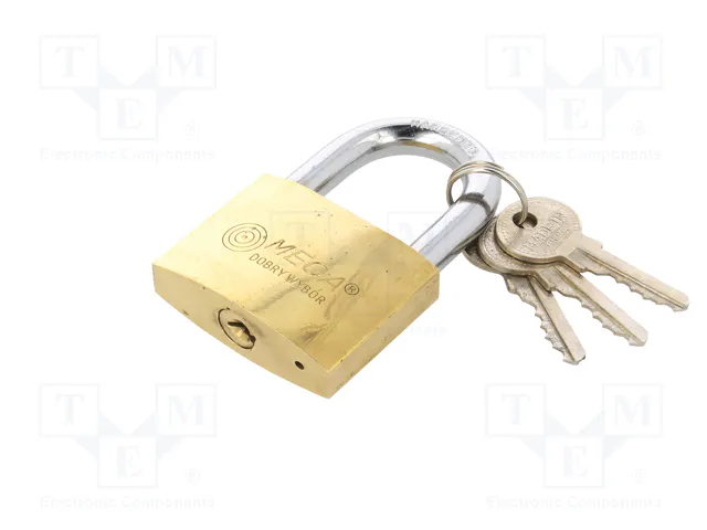 MEGA Cadenas à archet en laiton 50mm