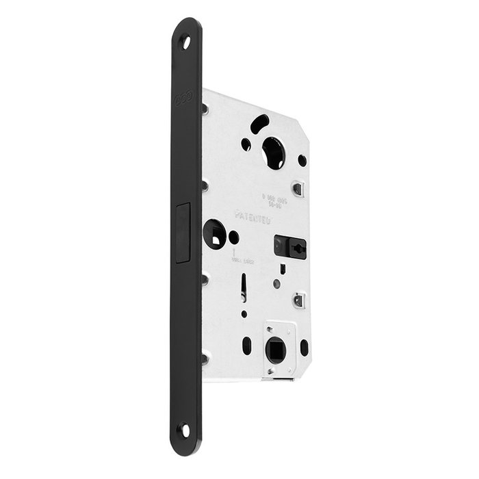 Wave Picaporte Magnétique Entrada 50 pour Porte Battante de Salle de Bain, Finition Chrome Brossé