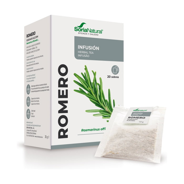 Soria Natural Infusion de Romarin 20 filtres