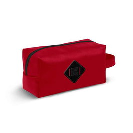 Pro-DG Nécessaire de voyage Brick PLUS, rouge, en PVC avec intérieur en polyester, dimensions 13 x 27 x 13 cm