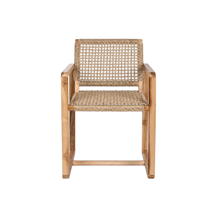 DKD Home Decor Chaise de Salle à Manger Naturel