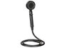 Berilo Téléphone de Douche avec Flexible 1,5 m Noir 15,5 x 31,5 x 5,5 cm (Set de 12)